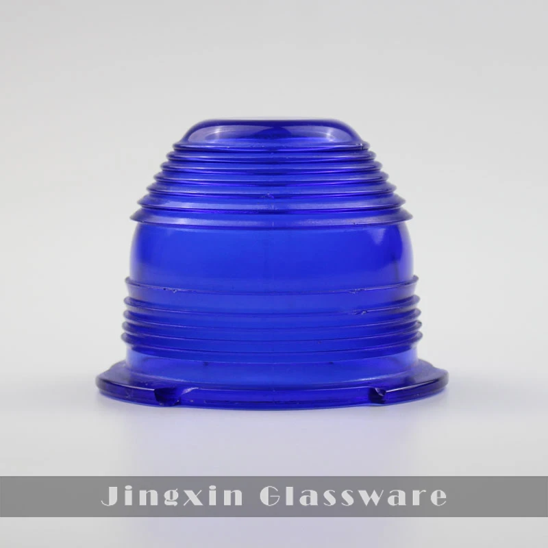 Blue Glass Pendant Shade 1JPG