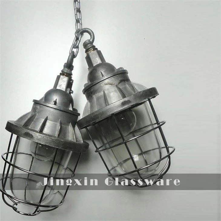 Borosilicate Glass Clear Light Cover